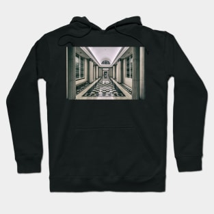 Perspective Hallway Pillar Corridor Hoodie